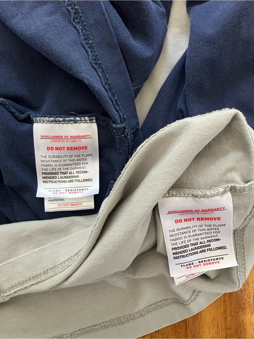 ARIAT FR GREY Henley plus Blue Henley - Picture 14 of 16